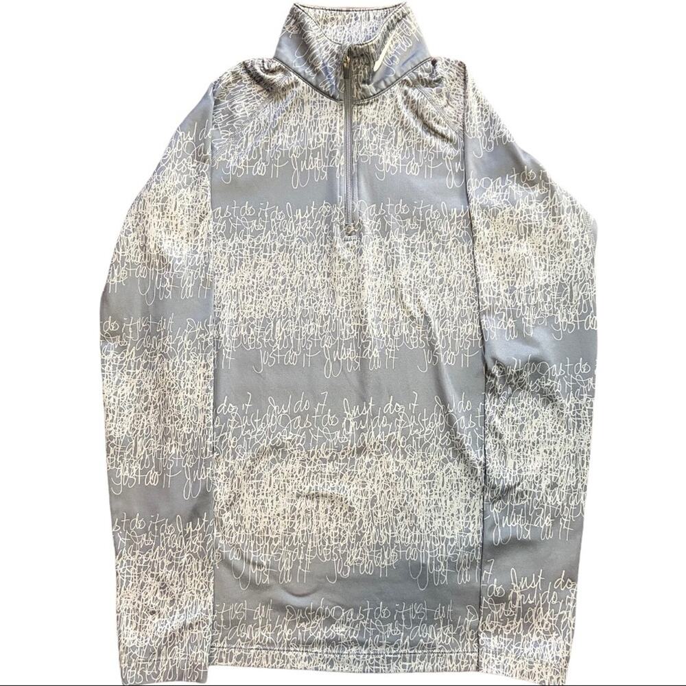 Nike Quarter Zip "Just Do it" Graphic Quarter Zip Xsmall
